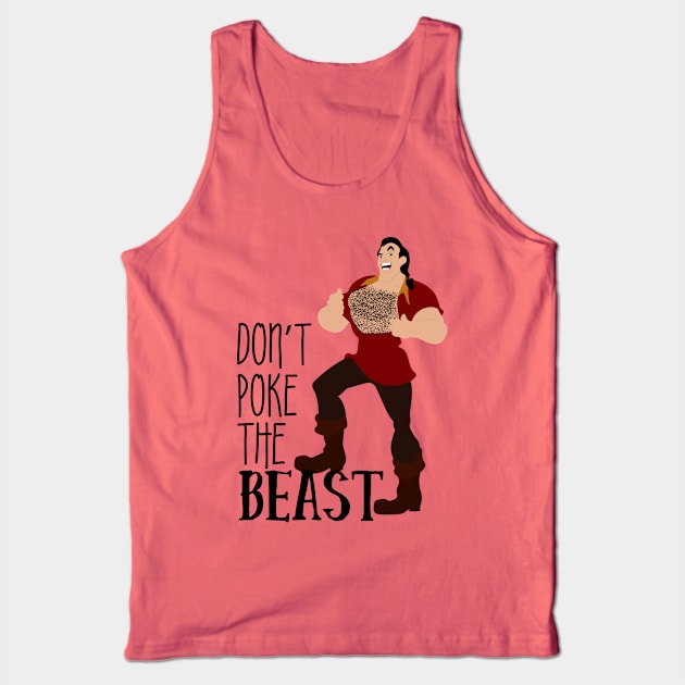 Don't Poke The Beast Tank Top by VirGigiBurns